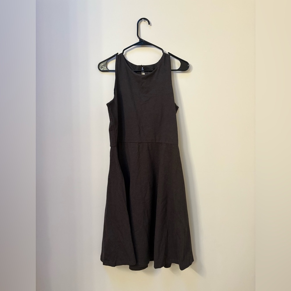 Pact Black Midi Dress